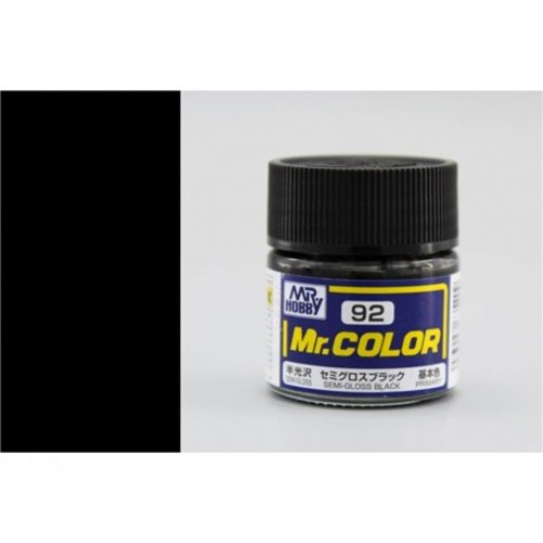 Mr Color Semi Gloss Black C-092